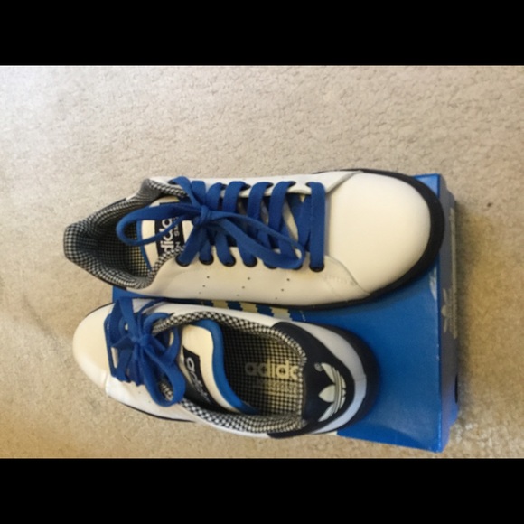 Adidas Stan Smith 2 Lea size 8 men’s worn once - Picture 5 of 8